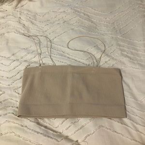 UO out from under thin strap tube top